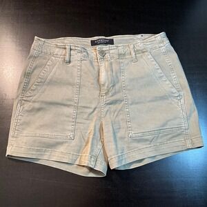 Liverpool‎ Los Angeles Womens Olive Green Utility Walking Shorts Size 32 Waist